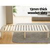 Bed Frame King Single Size Wooden Base Mattress Platform Timber Pine AMBA
