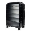 Olympus Artemis Hard Shell Suitcase ABS+PC – 38 x 23 x 55 cm, Black