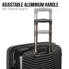 Olympus  Astra Hard Shell Suitcase – 38x23x55 cm, Black