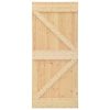 Door Solid Pine Wood – 80×210 cm