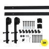 Antique Classic Style Barn Door Hardware Track Roller Kit – 1.5 M, Single Sliding