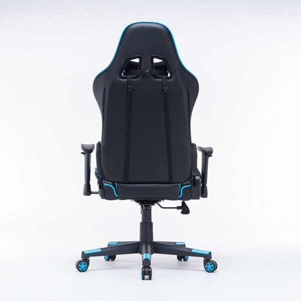 Gaming Chair Ergonomic Racing chair 165° Reclining Gaming Seat 3D Armrest Footrest