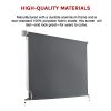 Retractable Straight Drop Roll Down Awning Garden Patio Screen 2.1X2.5M