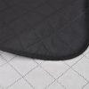Double-sided Quilted Bedspread – 230×260 cm, Black and White