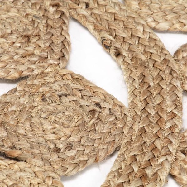 Handmade Rug Braided Jute – 90 cm