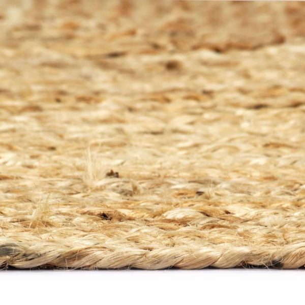 Handmade Rug Jute Natural – 80×160 cm