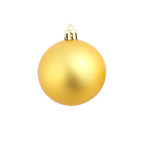 100 Piece Christmas Ball Set 3/4/6 cm – Gold