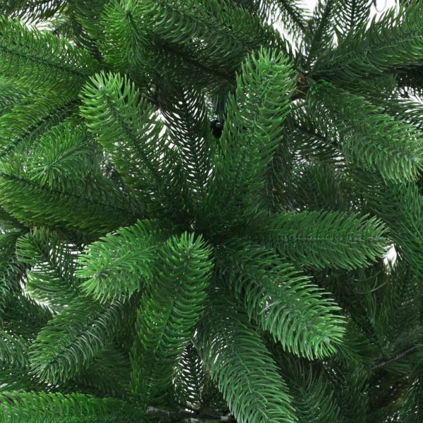 Faux Christmas Tree Lifelike Needles Green – 150×75 cm