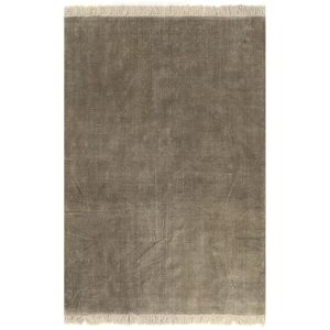 Kilim Rug Cotton – 120×180 cm, Taupe