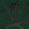 Outdoor Umbrella with Portable Base – Green