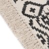 Handwoven Kilim Rug Cotton 120×180 cm Printed Multicolour