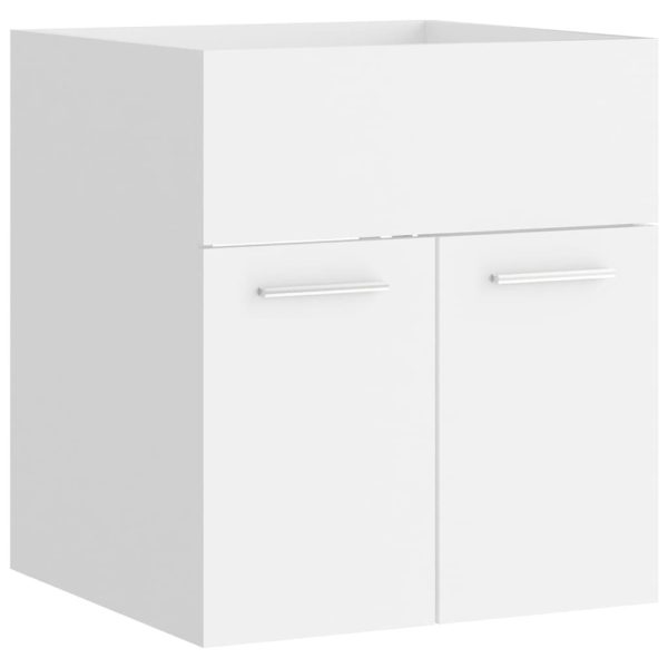 Bathroom Furniture Set Engineered Wood – 41×38.5×46 cm, White