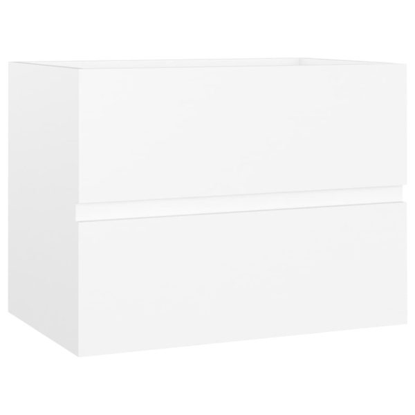 Bathroom Furniture Set Engineered Wood – 60×38.5×45 cm, White