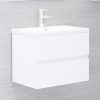 Bathroom Furniture Set Engineered Wood – 60×38.5×45 cm, White