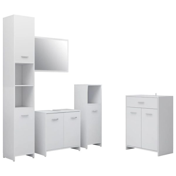 4 Piece Bathroom Furniture Set