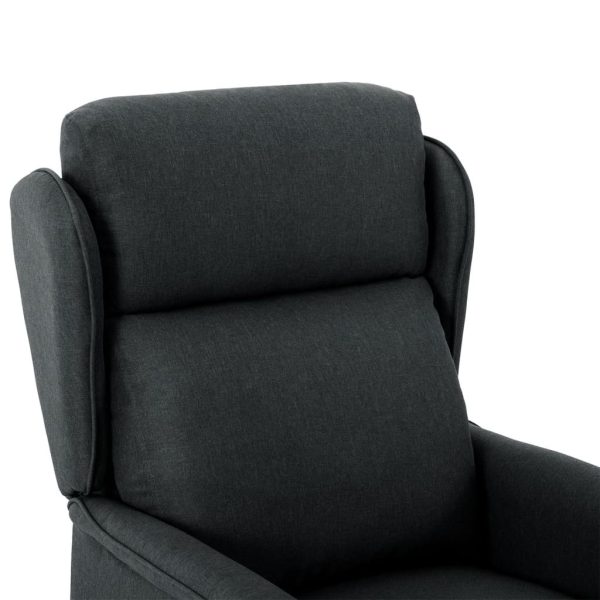 Electric Massage Recliner Fabric – Dark Grey