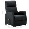 Electric Massage Reclining Chair Fabric – Dark Grey