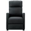 Electric Massage Reclining Chair Fabric – Dark Grey