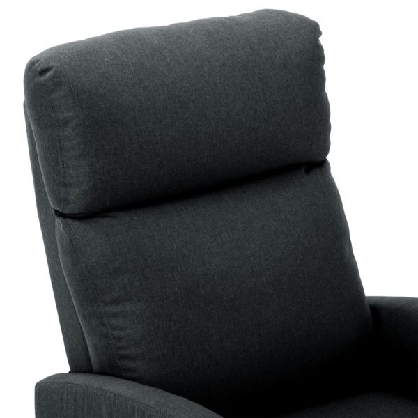 Electric Massage Reclining Chair Fabric – Dark Grey