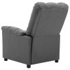 Electric Massage Recliner Fabric – Light Grey