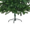 Artificial Christmas Tree with LEDs&Ball Set Green – 210×105 cm, Gold