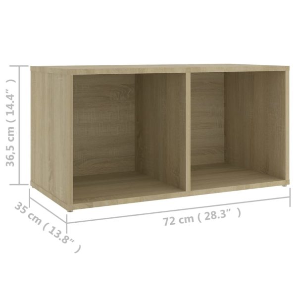 Airds 6 Piece TV Cabinet Set Engineered Wood – Sonoma oak