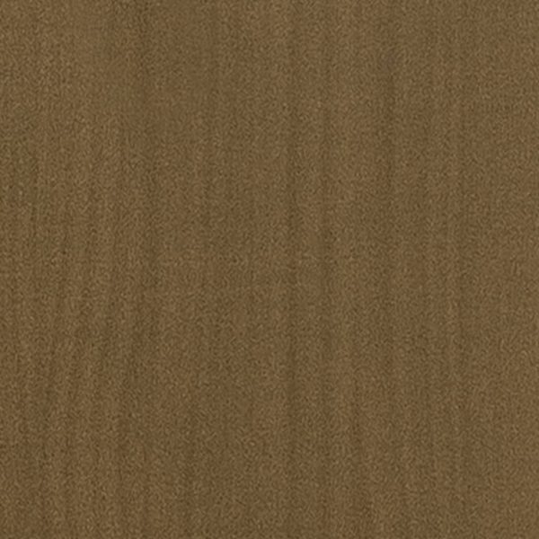 5-Tier Book Cabinet Pinewood – 80x30x175 cm, Black and Dark Brown