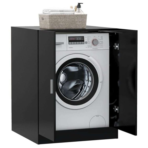 Washing Machine Cabinet – Black