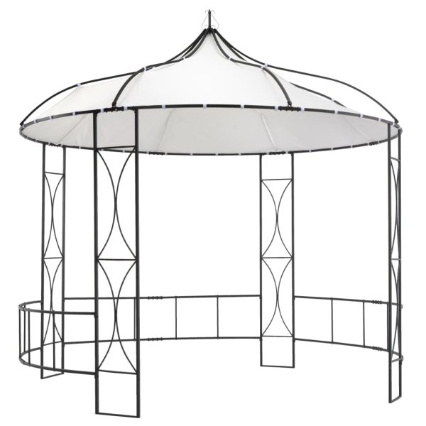 Gazebo 300×290 cm Round