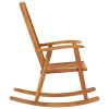 Rocking Chair Solid Acacia Wood – Brown