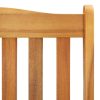 Rocking Chair Solid Acacia Wood – Brown