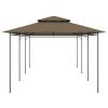 Gazebo 600x298x270 cm – Taupe, Without curtain