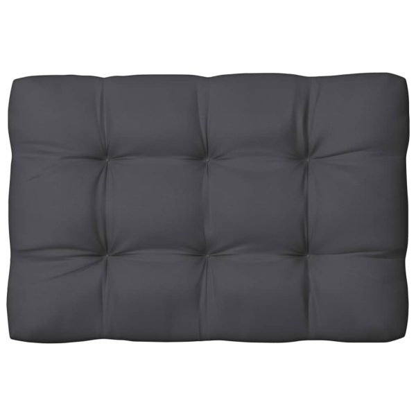 Pallet Sofa Cushion Anthracite 120x80x10 cm