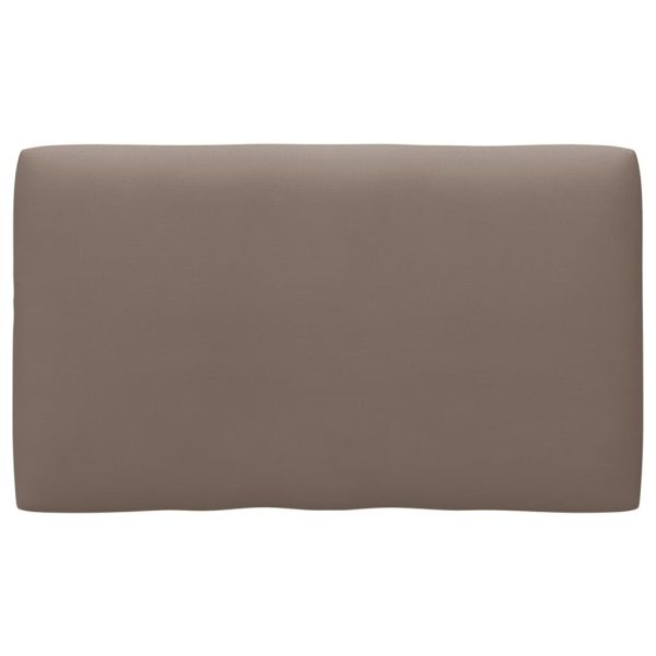 Pallet Sofa Cushions 3 pcs Taupe