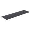 Garden Bench Cushion Anthracite 200x50x7 cm Fabric