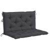 Cushion for Swing Chair Anthracite 100 cm Fabric