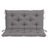 Cushion for Swing Chair Grey 100 cm Fabric