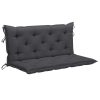 Cushion for Swing Chair Anthracite 120 cm Fabric