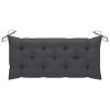 Cushion for Swing Chair Anthracite 120 cm Fabric