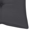 Cushion for Swing Chair Anthracite 120 cm Fabric