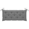 Cushion for Swing Chair Grey 120 cm Fabric