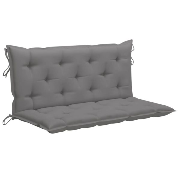 Cushion for Swing Chair Grey 120 cm Fabric