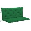 Cushion for Swing Chair Green 120 cm Fabric