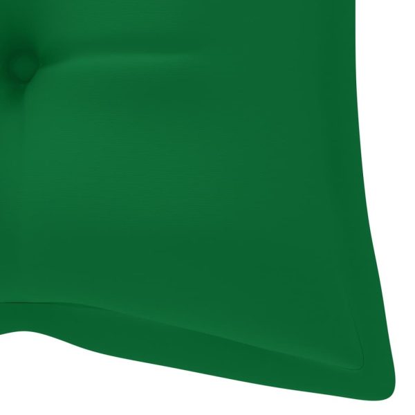 Cushion for Swing Chair Green 120 cm Fabric