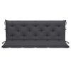 Cushion for Swing Chair Anthracite 150 cm Fabric