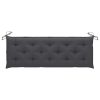 Cushion for Swing Chair Anthracite 150 cm Fabric