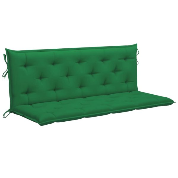 Cushion for Swing Chair Green 150 cm Fabric