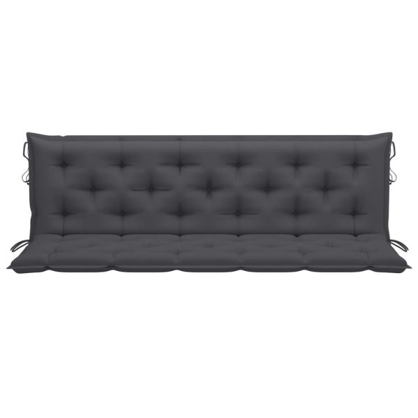 Cushion for Swing Chair Anthracite 180 cm Fabric