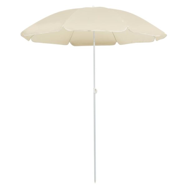 Outdoor Parasol with Steel Pole 180 cm