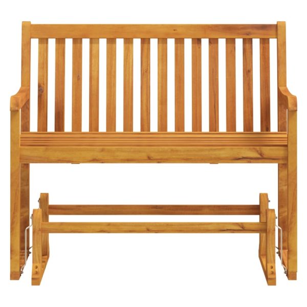 Garden Swing Bench 110 cm Solid Acacia Wood